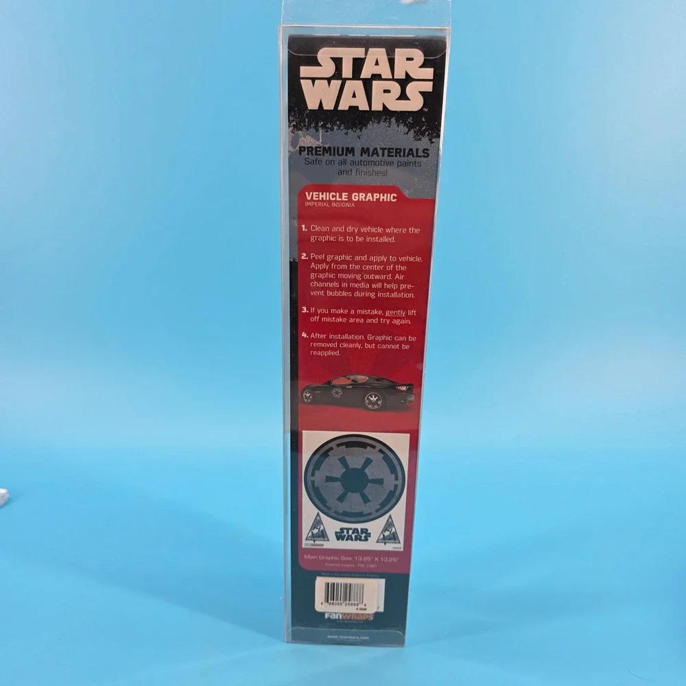 Star Wars Imperial Insignia Car Decal FanWraps Vehicle Graphic FW-1080 New‎
